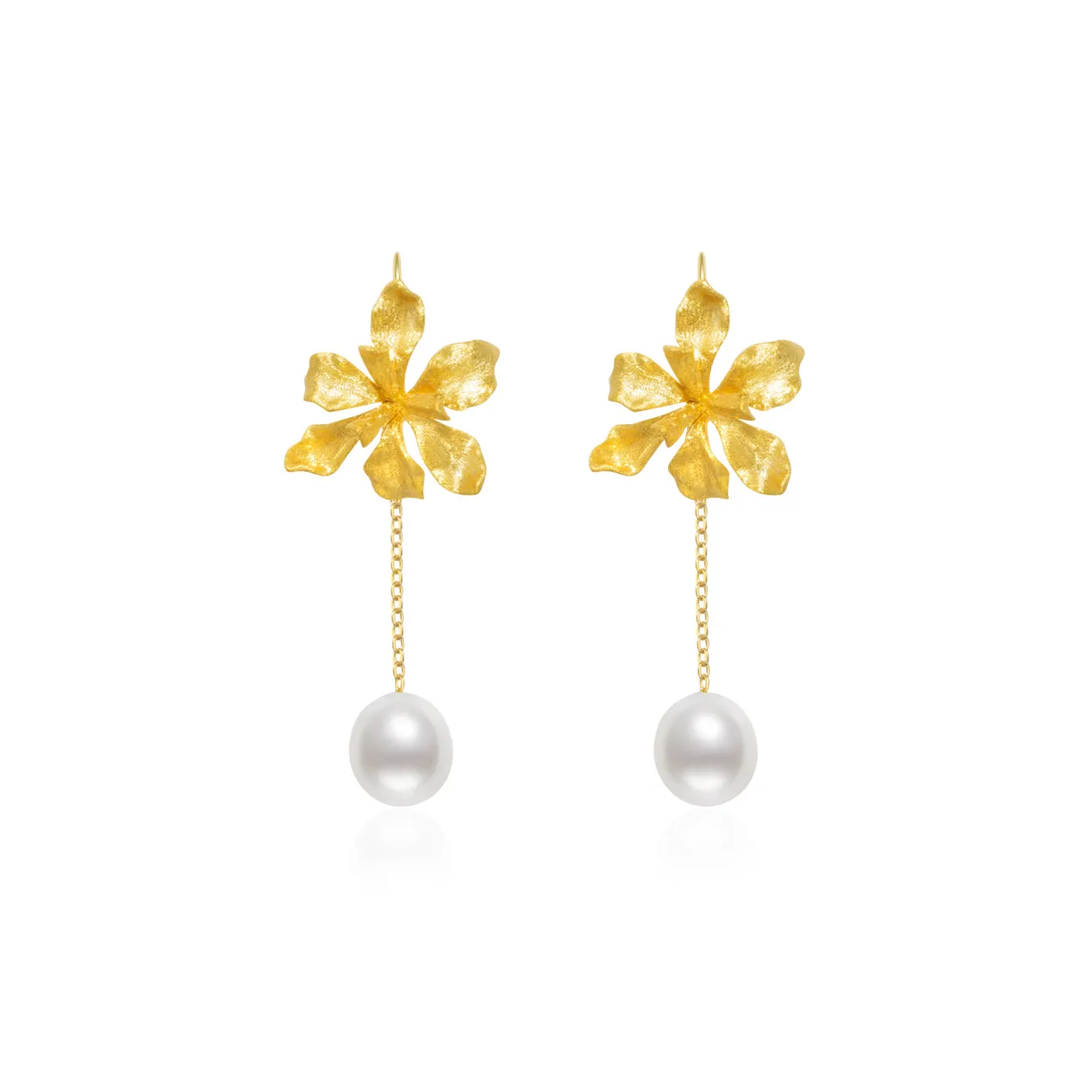 Elegant Freshwater Pearl Earrings WE00456 | Vanda Miss Joaquim