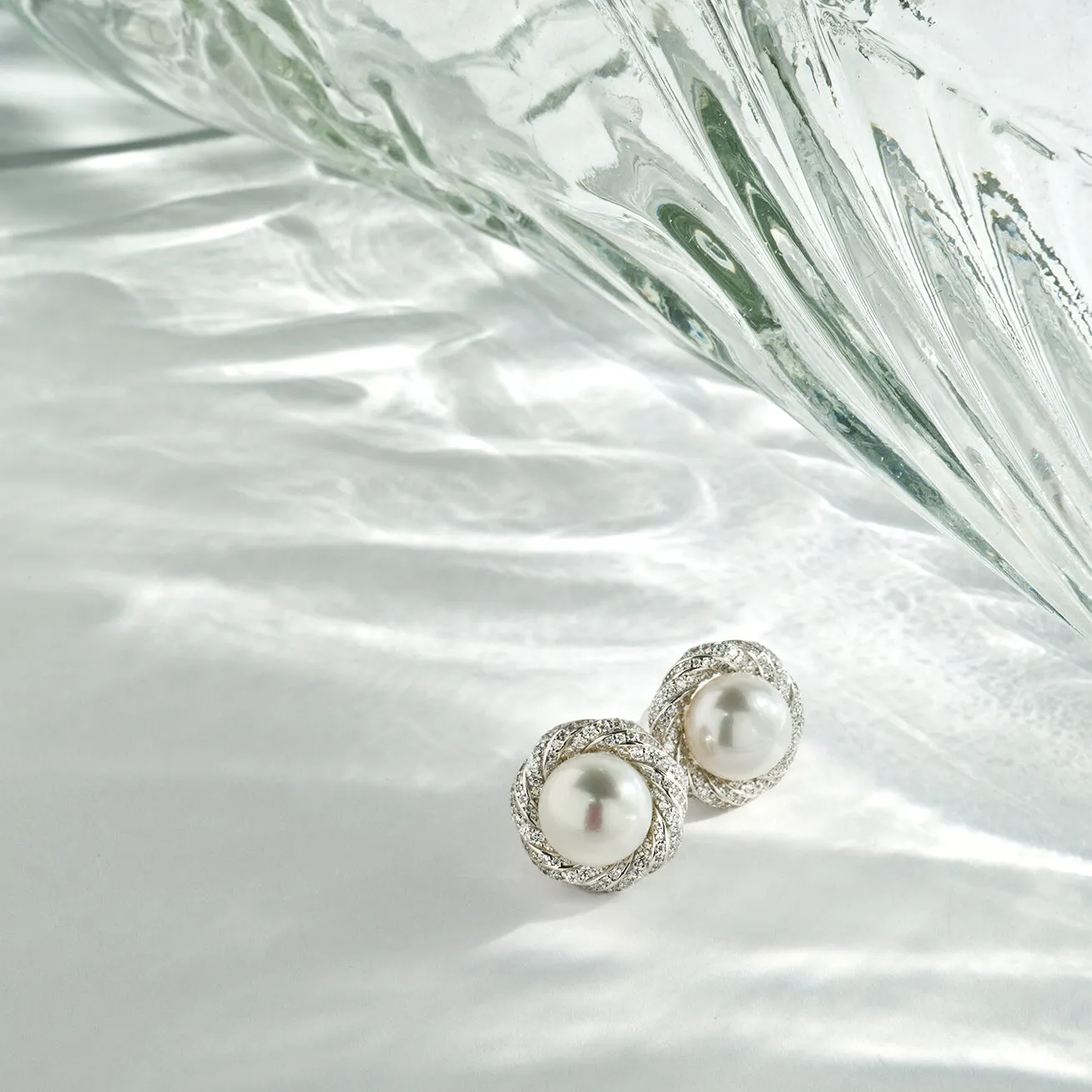 Elegant Freshwater Pearl Earrings WE00457