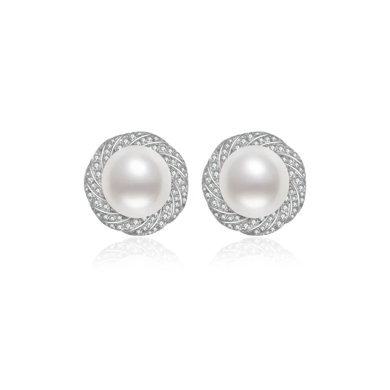 Elegant Freshwater Pearl Earrings WE00457