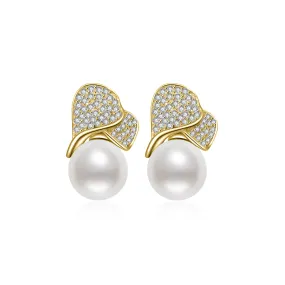 Elegant Freshwater Pearl Earrings WE00518 | GARDENS