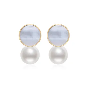 Elegant Freshwater Pearl Earrings WE00587