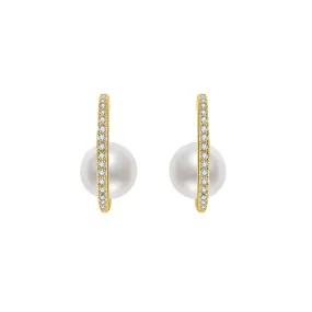 Elegant Freshwater Pearl Earrings WE00664