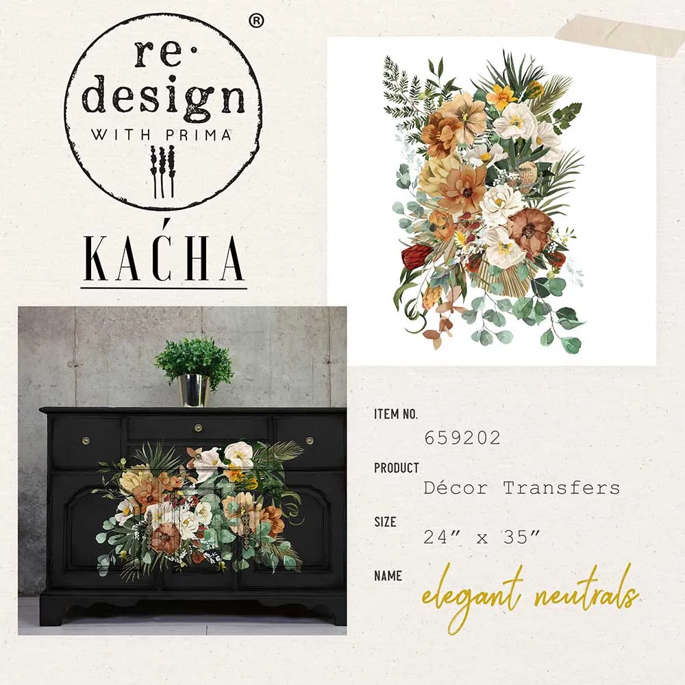 Elegant Neutrals Transfer - Kacha