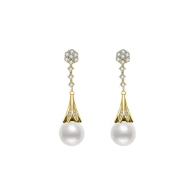 Elegant Pearl Earrings WE00515