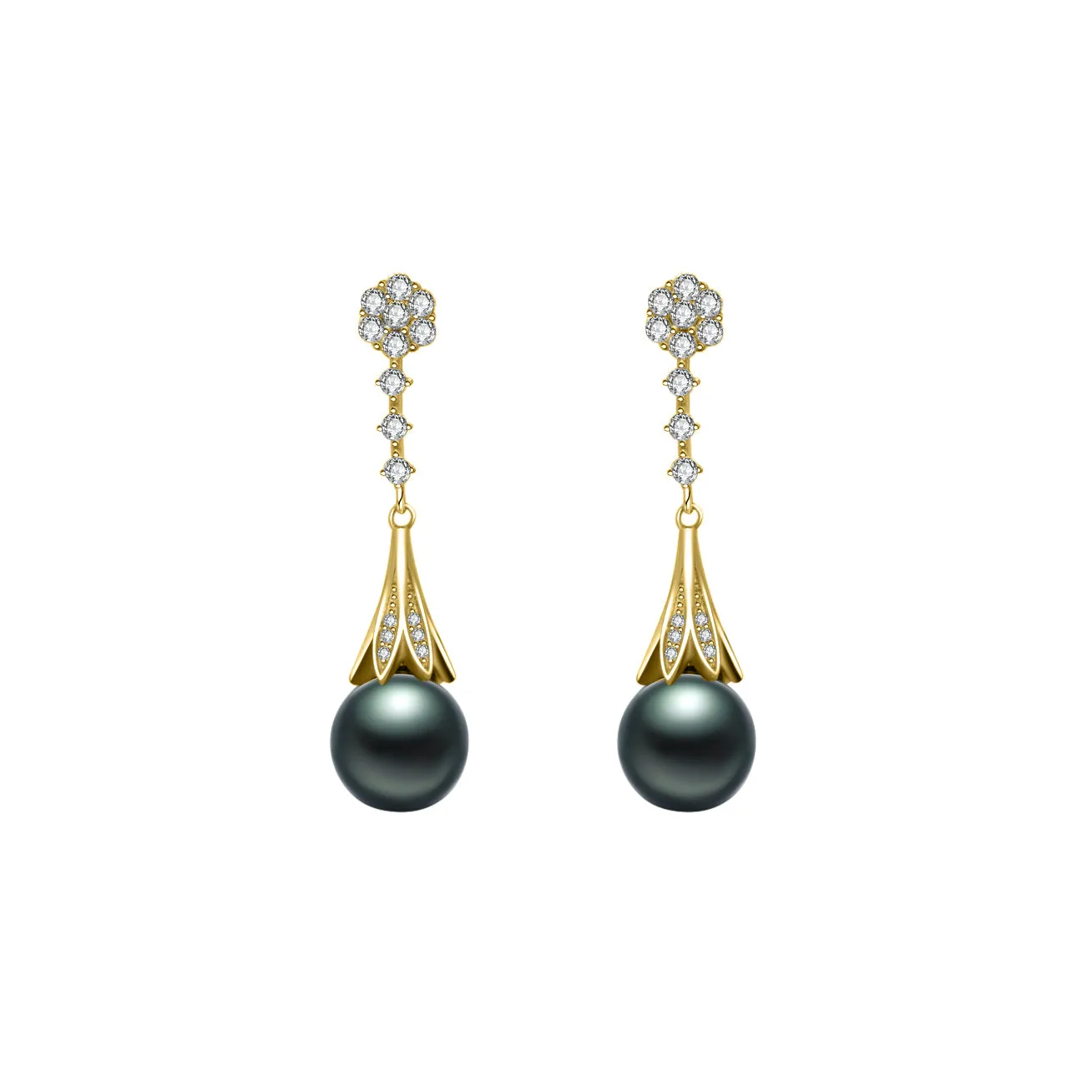 Elegant Pearl Earrings WE00515