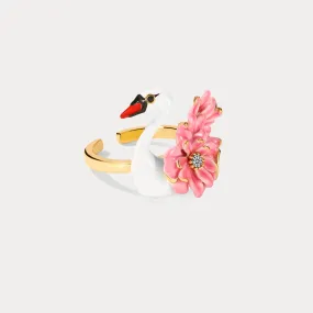 Elegant Swan Ring