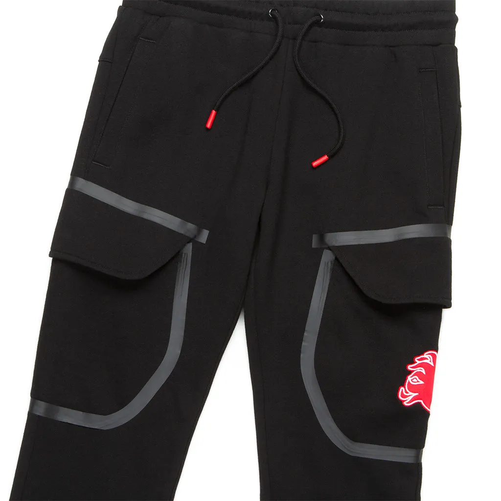 Enzo Fleece Flare Sweatpants