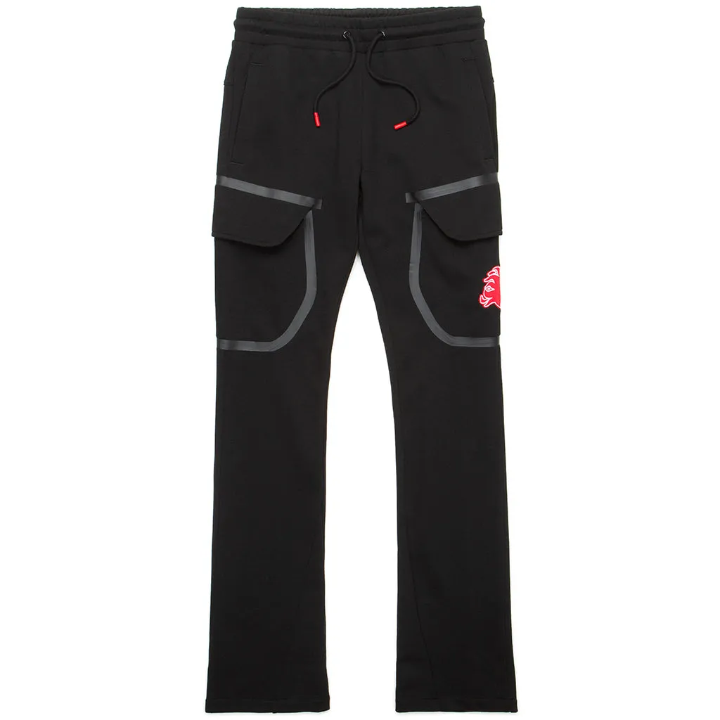 Enzo Fleece Flare Sweatpants