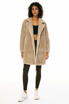 Faux Fur Fleece Jacket