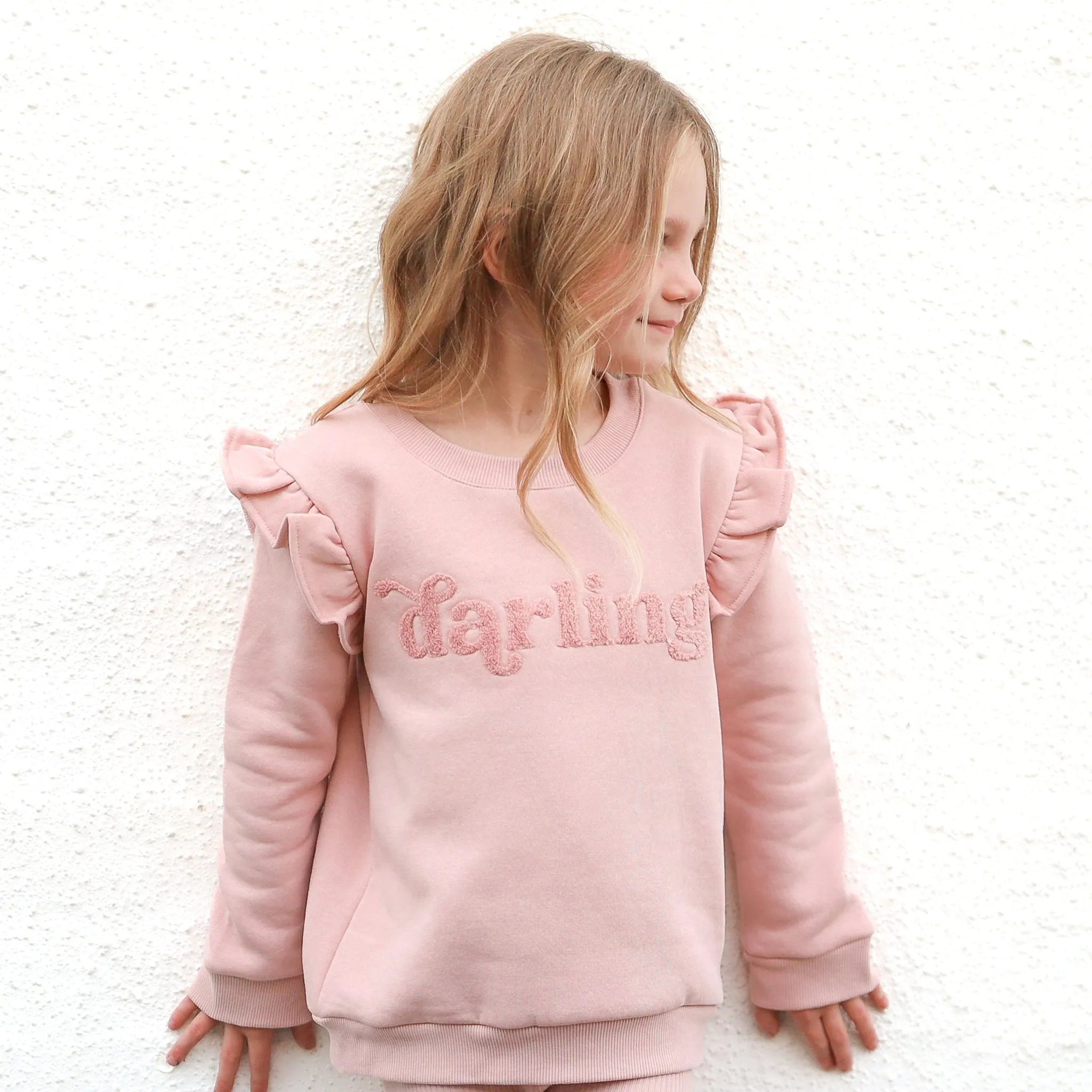 Fleece Flutter Jumper - Darling