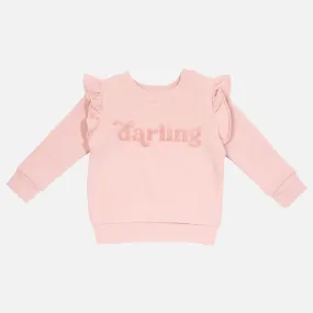 Fleece Flutter Jumper - Darling