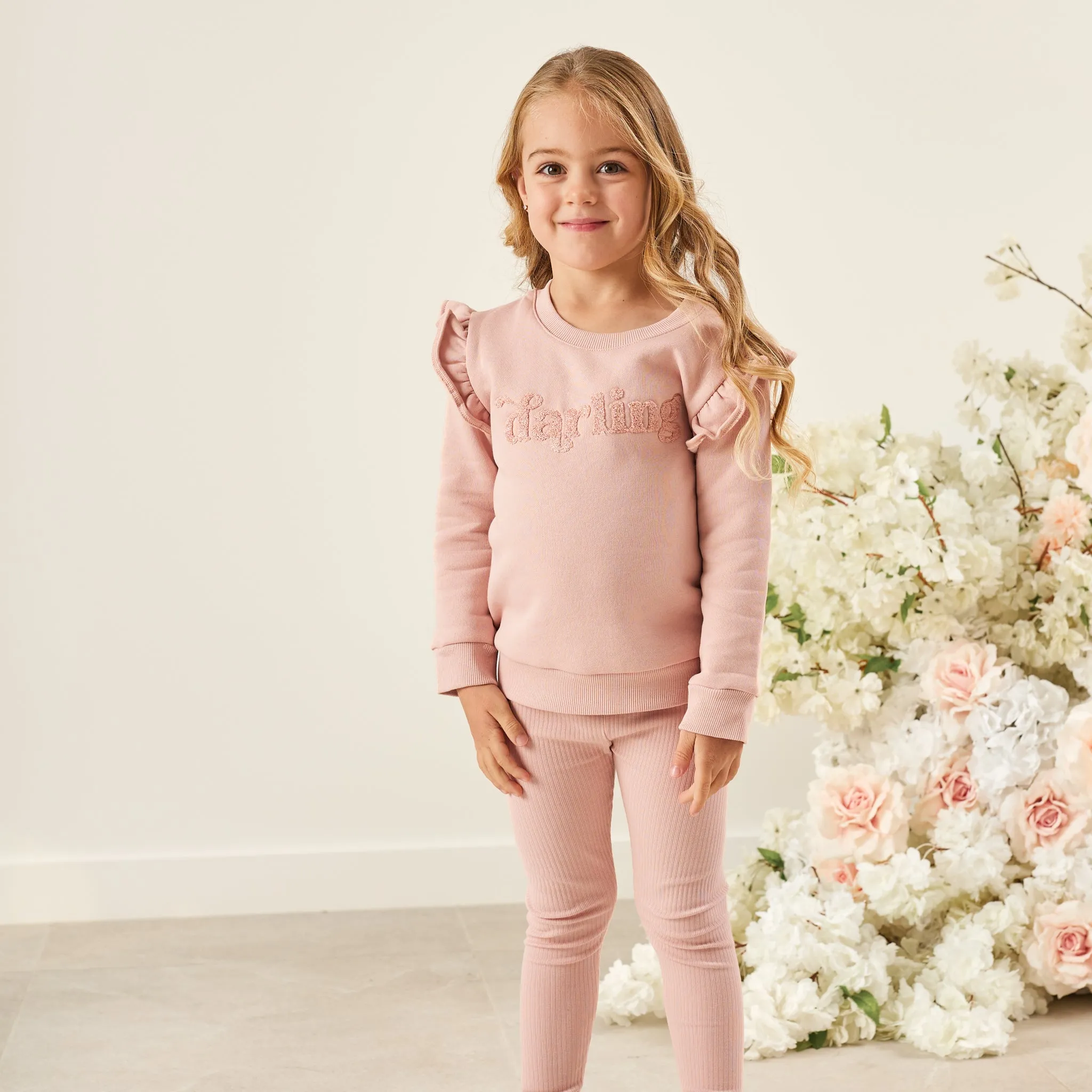 Fleece Flutter Jumper - Darling