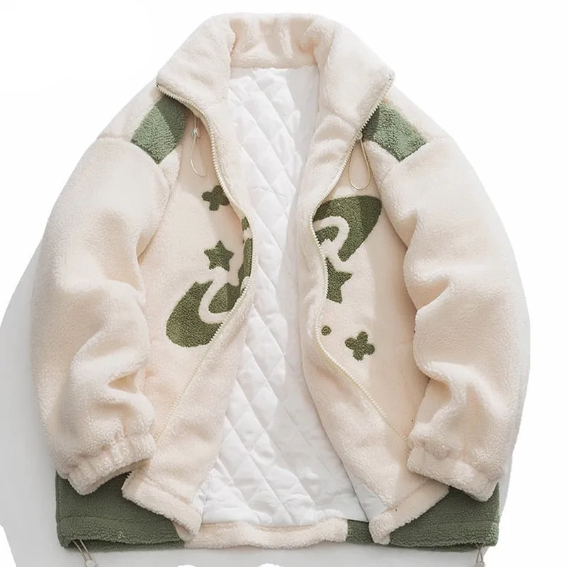 Fleece Stars Space Jacket