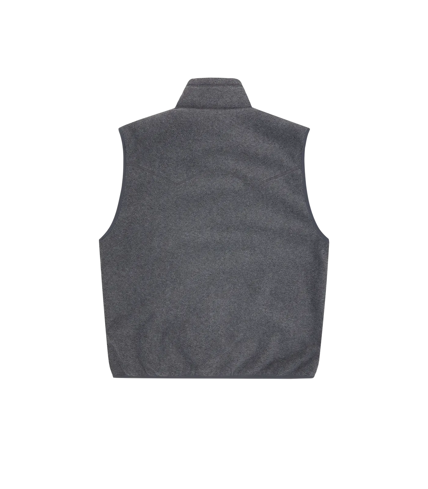 FLEECE VEST - GREY