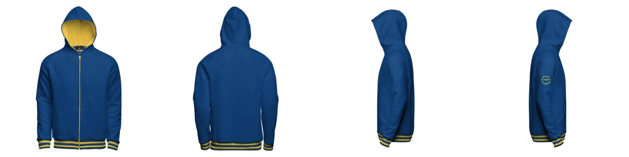 Fleece Zip Up Hoodie