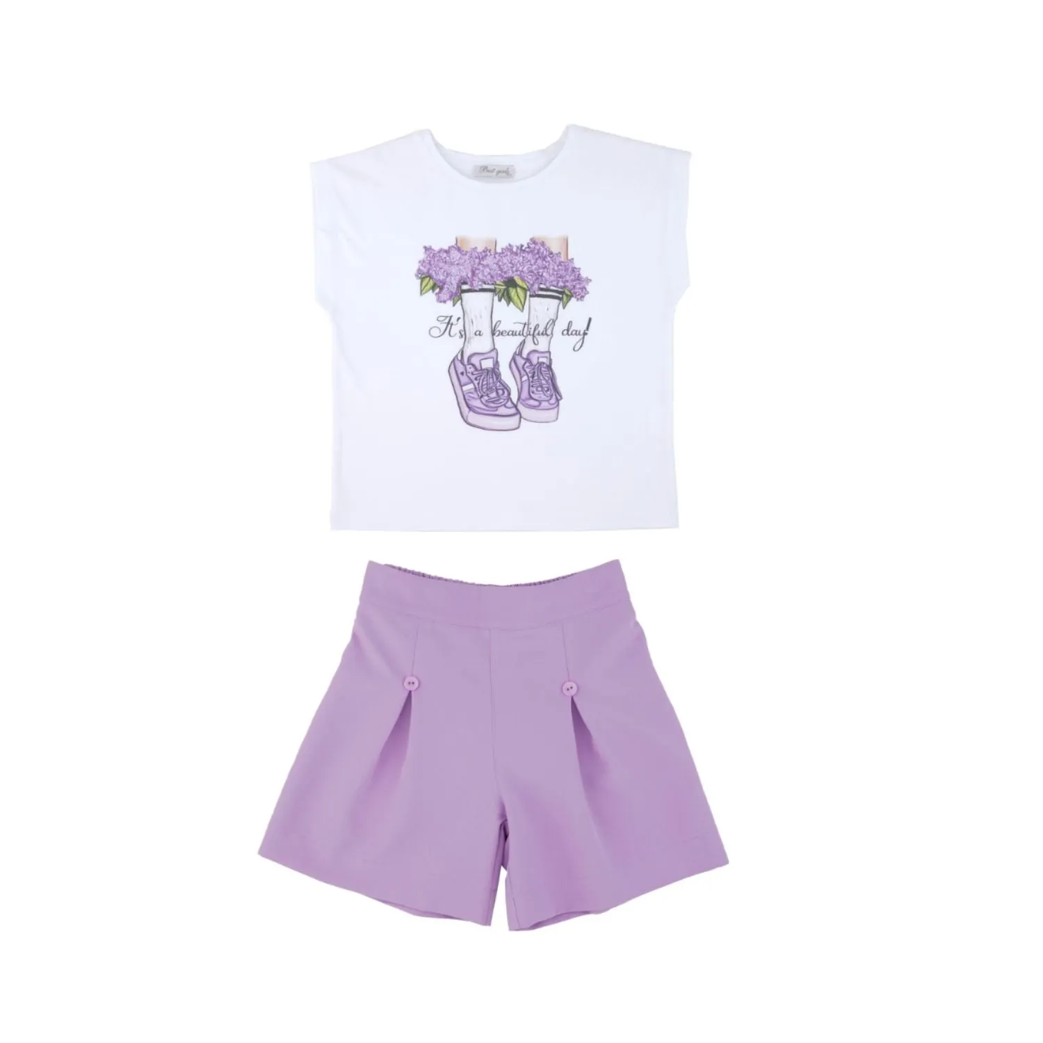 Garden Runners Girls Casual Set