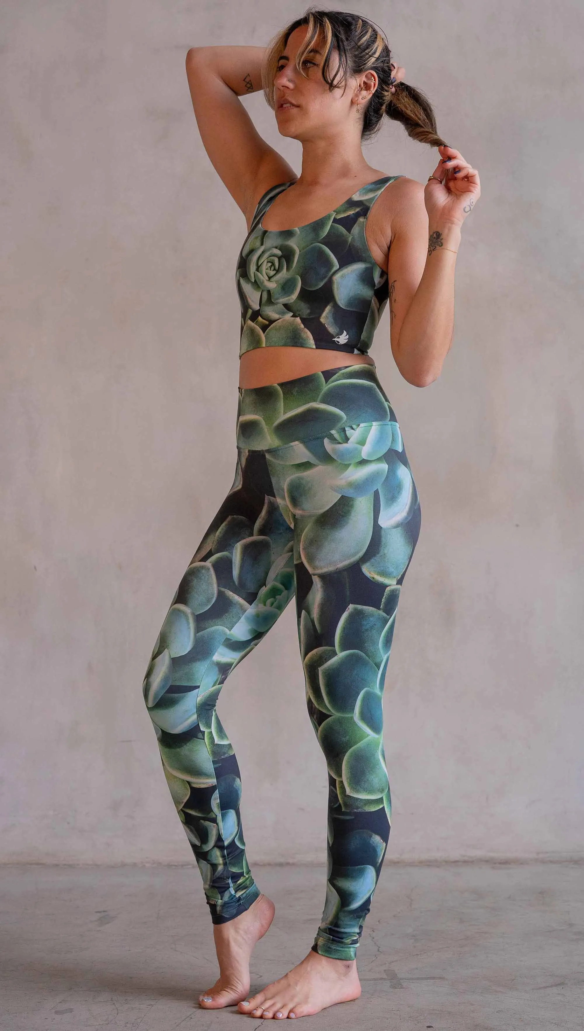 Green Envy - Athleisure Leggings