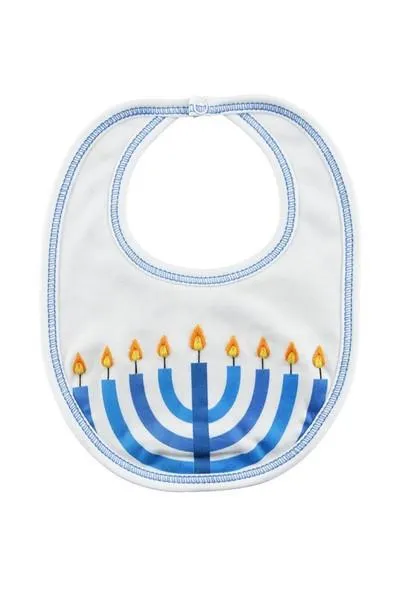 Hanukkah Pima Cotton Bib