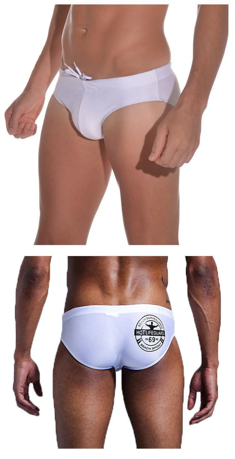 Hot Lifeguard Swim Briefs For Men