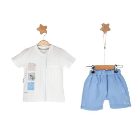 Journey Baby Boy Casual Shorts Set