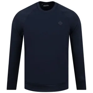 Keith Jersey Crew Neck Navy Melange - SS23