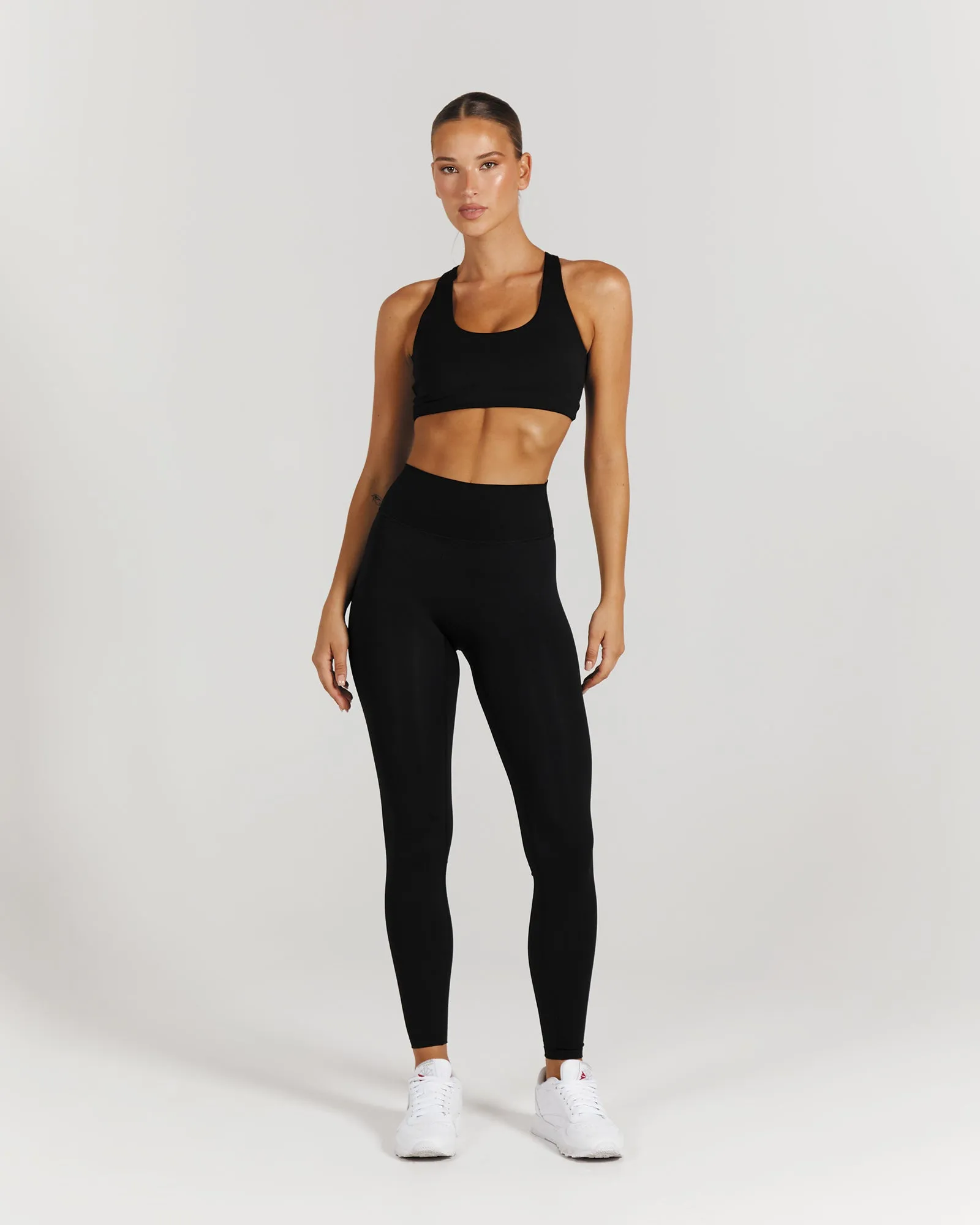 LUXE LEGGINGS 28" - BLACK