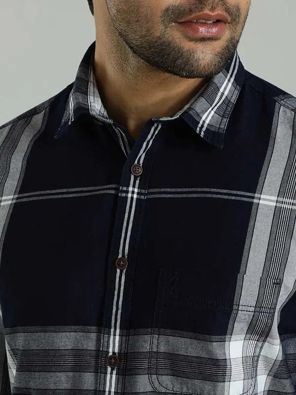 Men Checked Full Sleeve Cotton Shirt