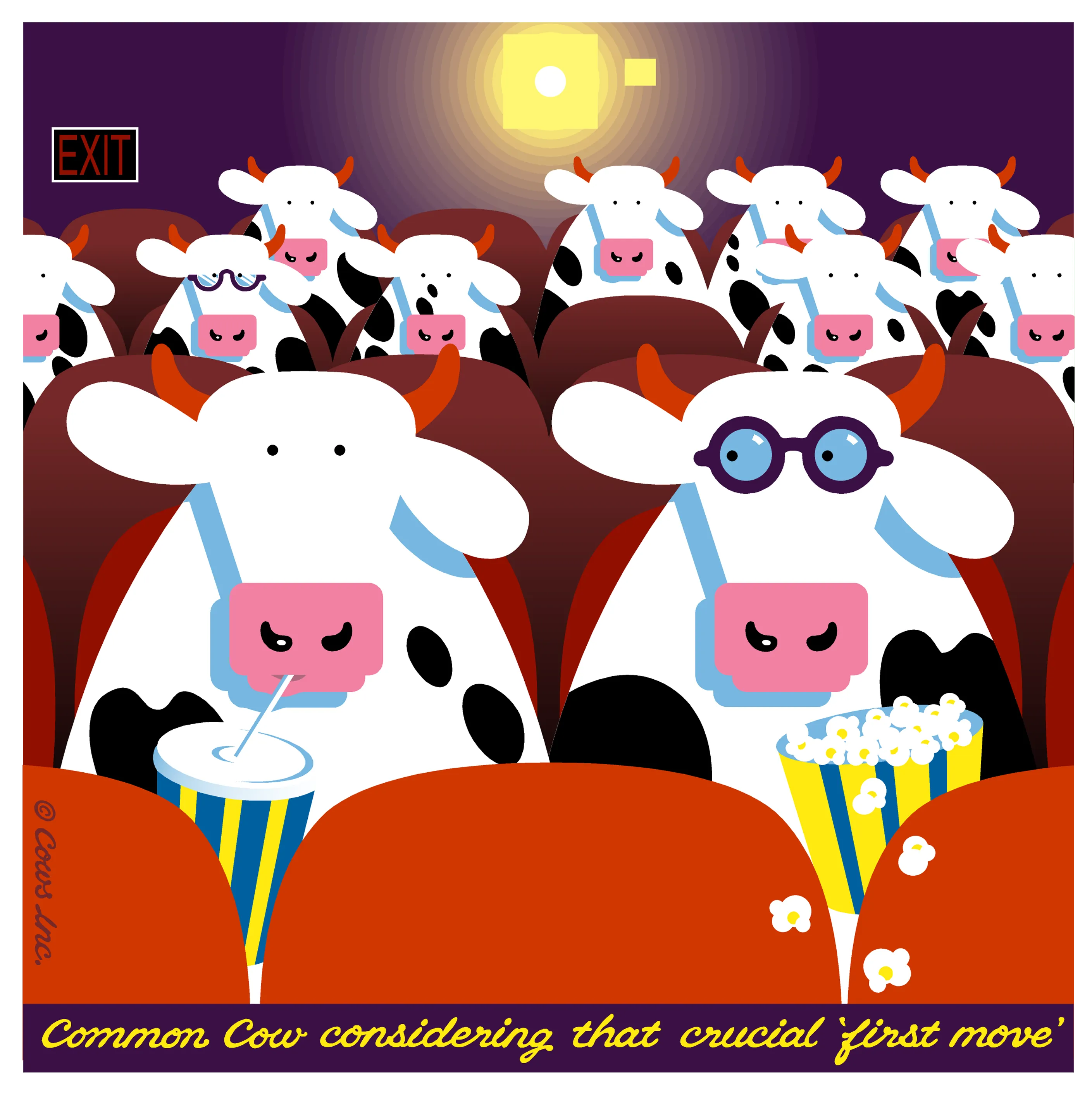 Movie COWS Classic T