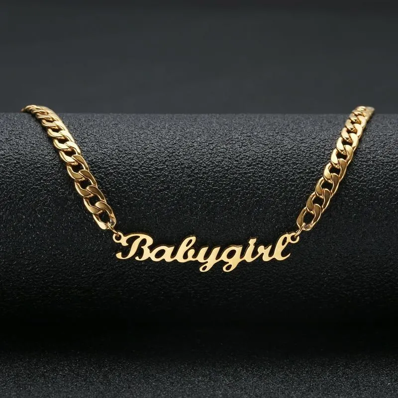 Nameplate Necklace-Christmas Gifts For Women