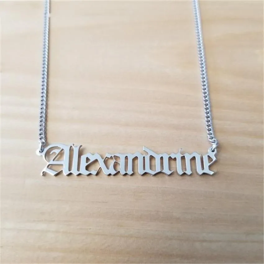 Nameplate Necklace-Christmas Gifts For Women