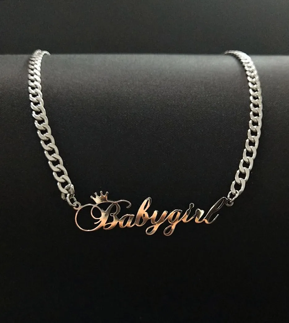 Nameplate Necklace-Christmas Gifts For Women