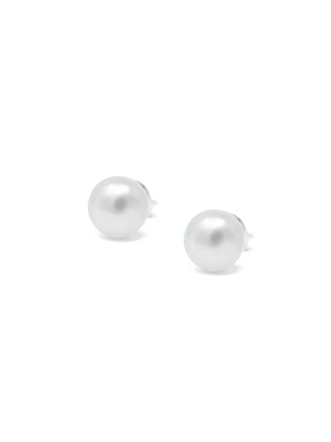 Perfectly Elegant Pearl Sterling Silver Earrings