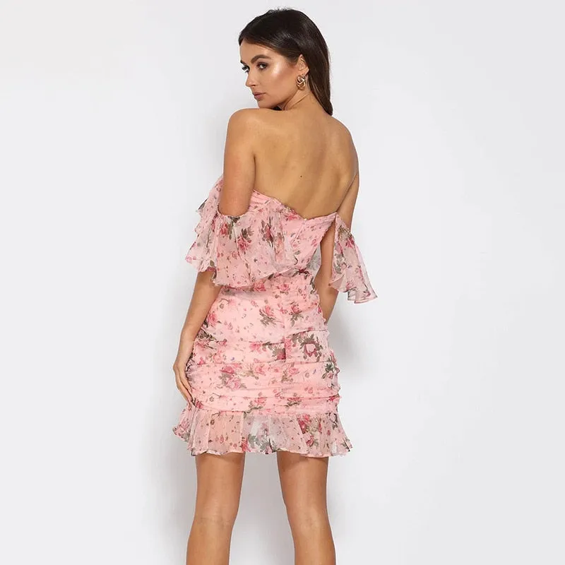 Ruffles Dress Elegant Sex