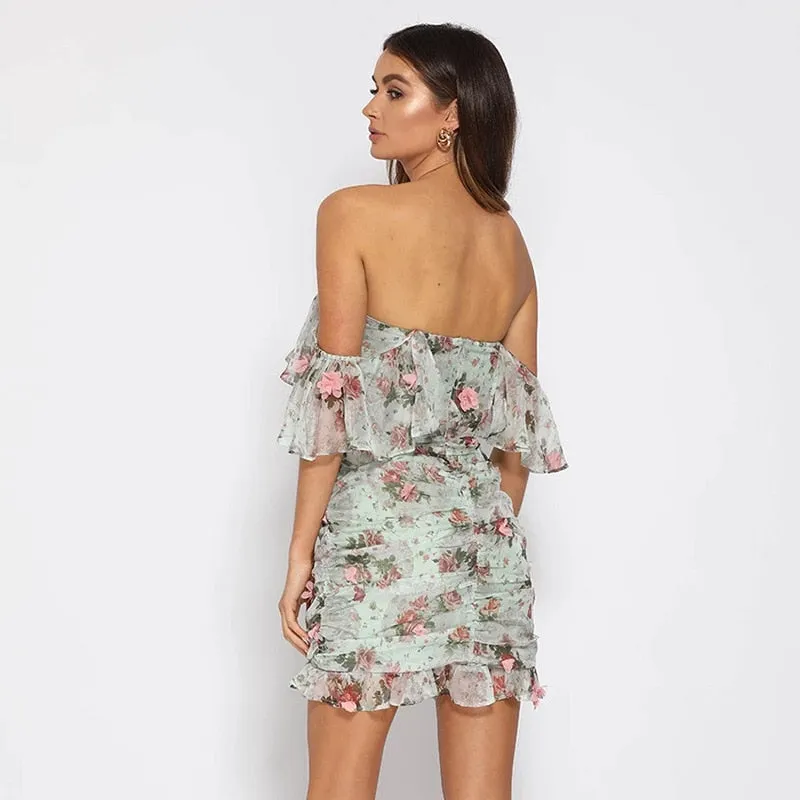 Ruffles Dress Elegant Sex