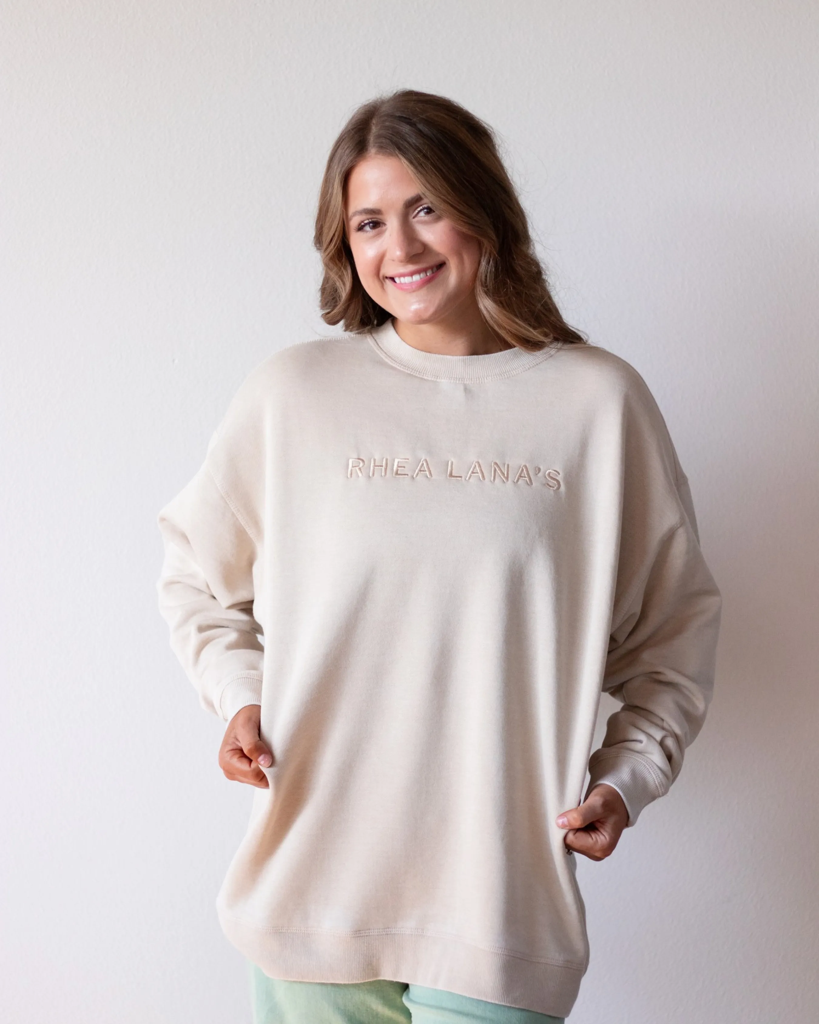 SALE - Oatmeal Cozy Crew