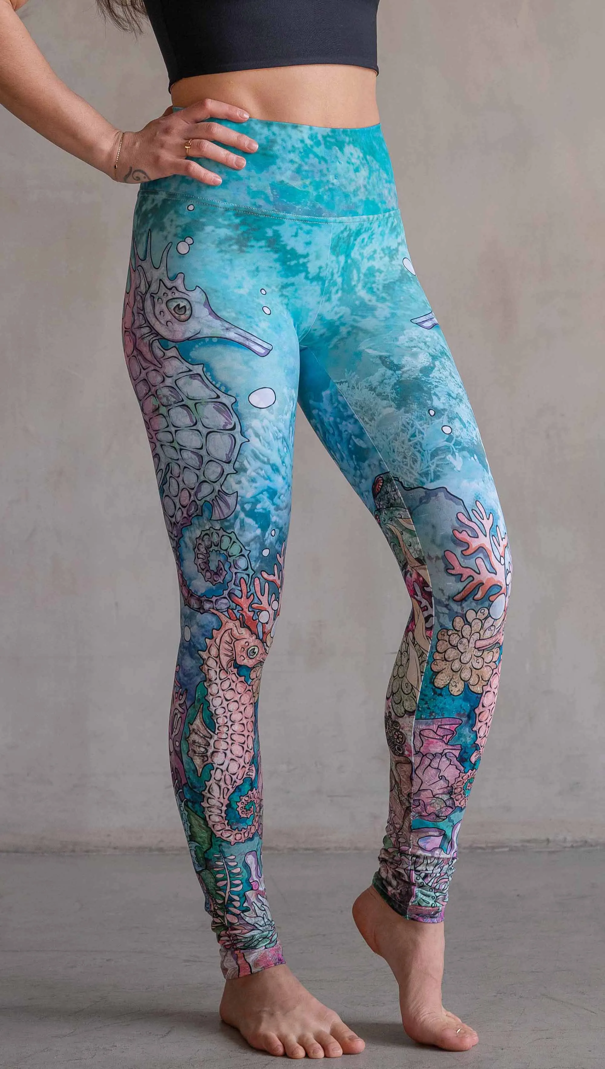 Seahorses - Athleisure Leggings