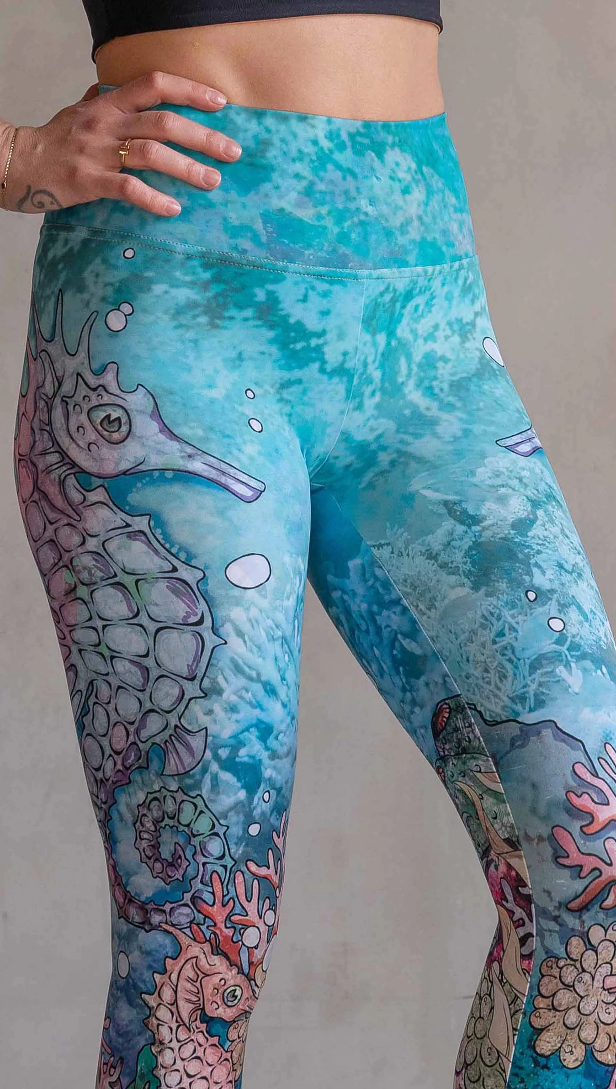 Seahorses - Athleisure Leggings