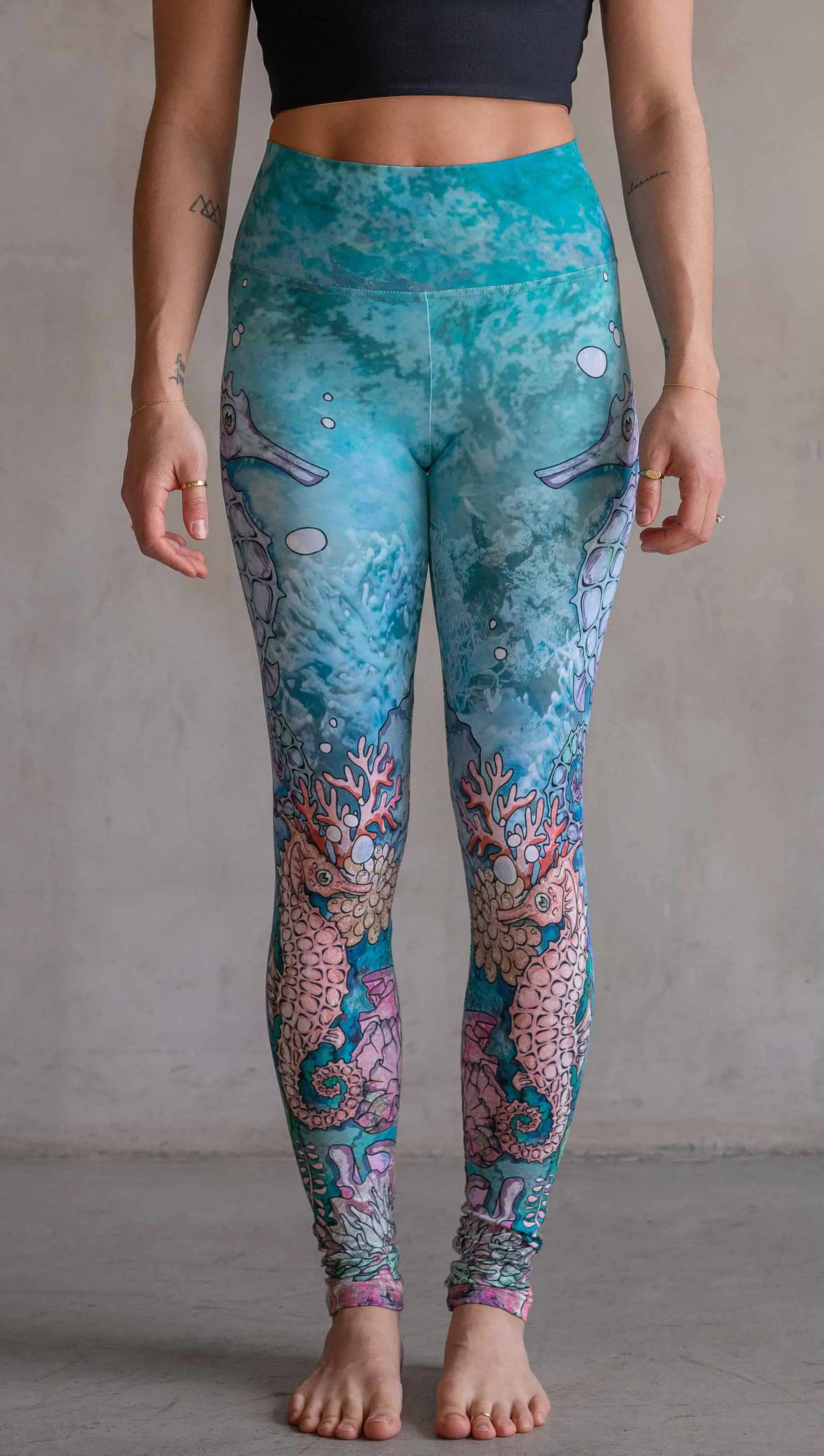 Seahorses - Athleisure Leggings