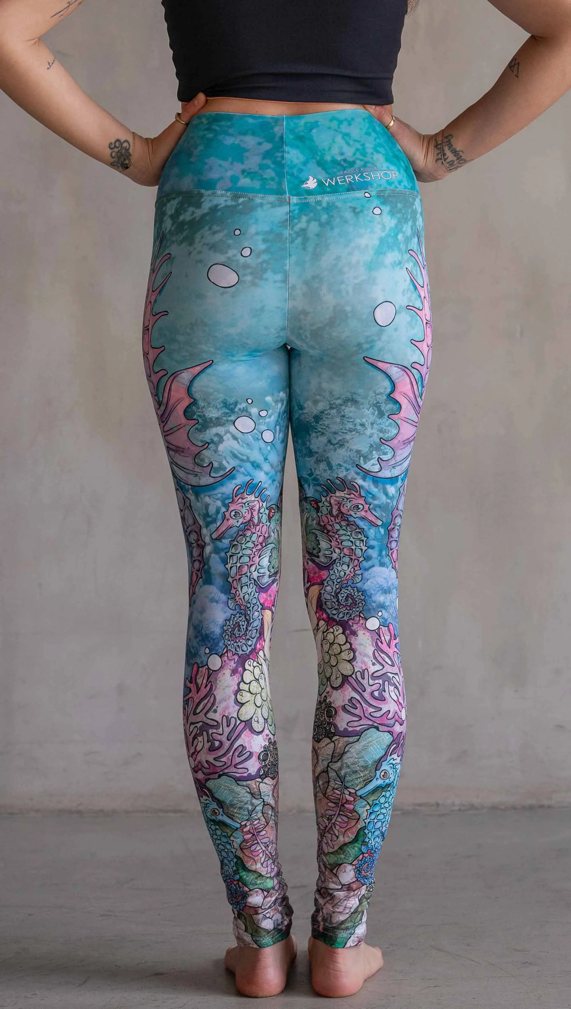 Seahorses - Athleisure Leggings