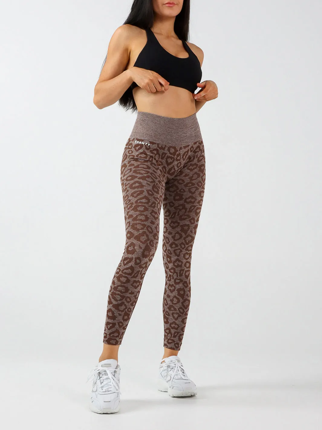 Seamless Leopard Leggings