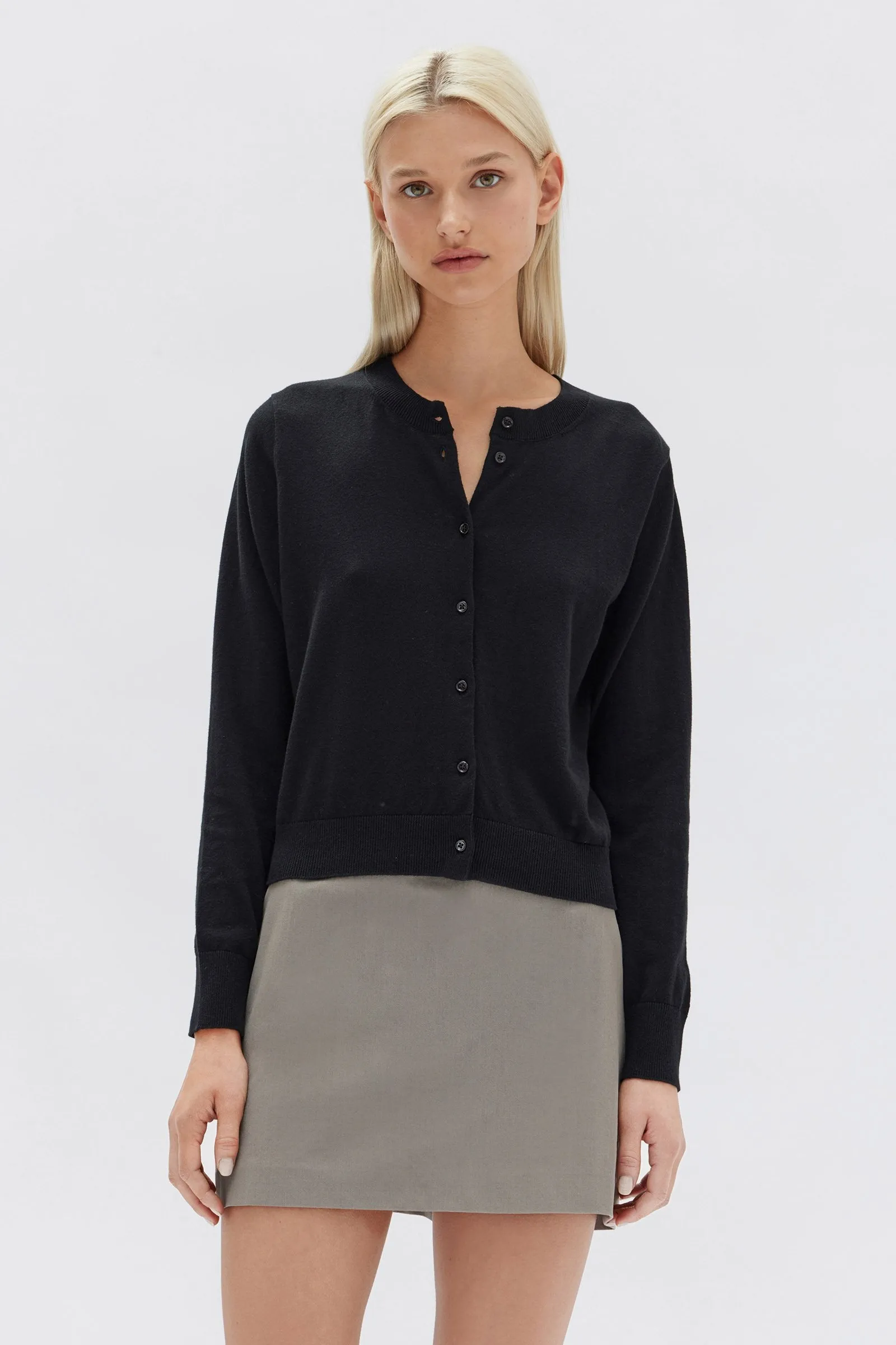 Semra Cotton Cashmere Cardigan