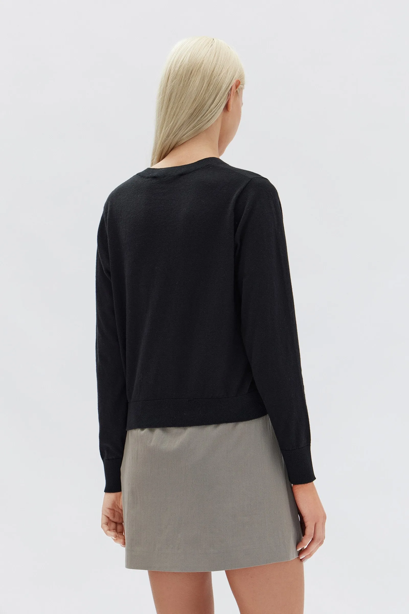 Semra Cotton Cashmere Cardigan