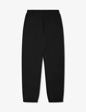 Simple Fleece Trackpant - Black