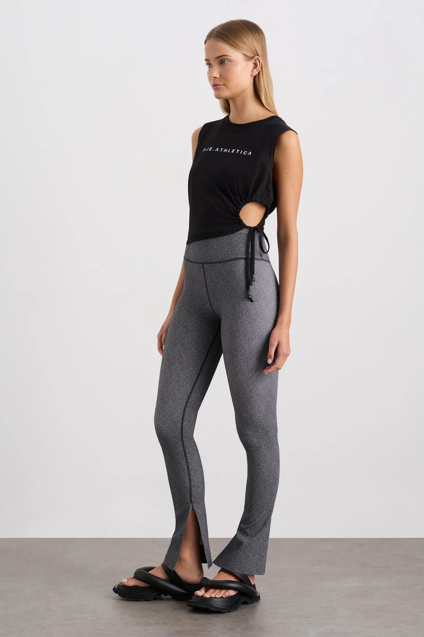 Split Hem Leggings 205