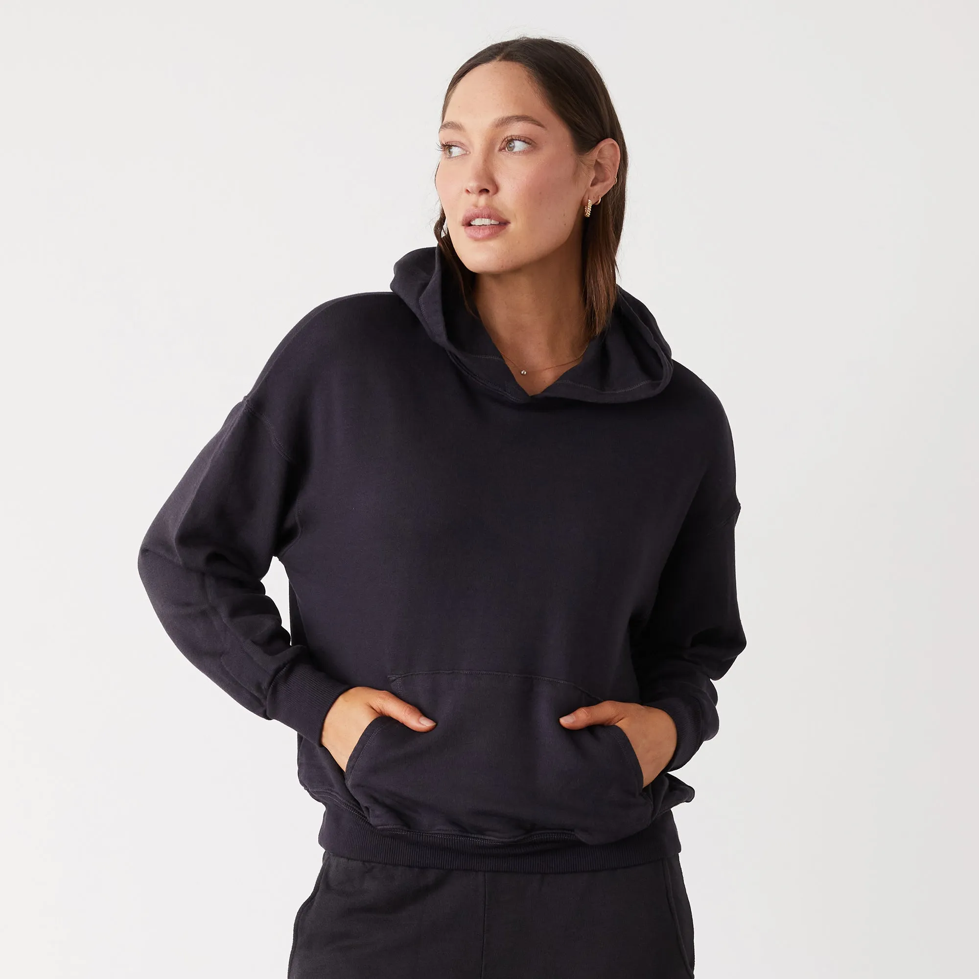 Supersoft Fleece Slouchy Pullover