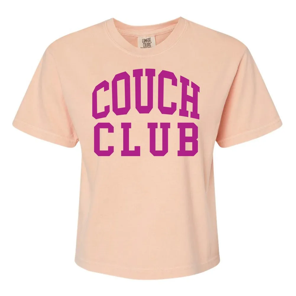 'Team Nap/Couch Club' Boxy T-Shirt