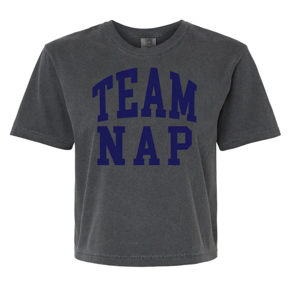 'Team Nap/Couch Club' Boxy T-Shirt