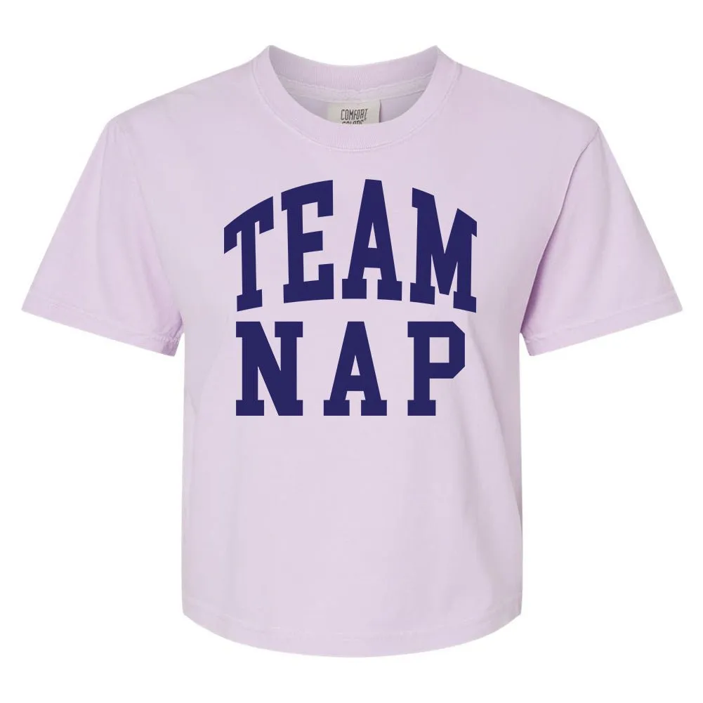 'Team Nap/Couch Club' Boxy T-Shirt