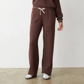 Cozy Teddy Fleece Straight Leg Sweatpants