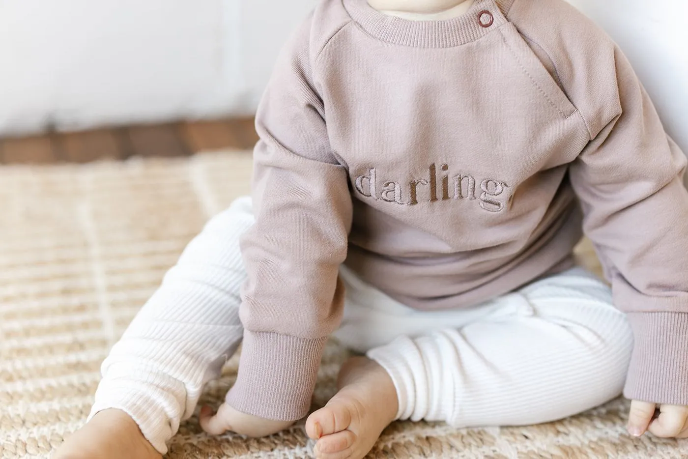 Two Darlings Mauve Darling Sweatshirt